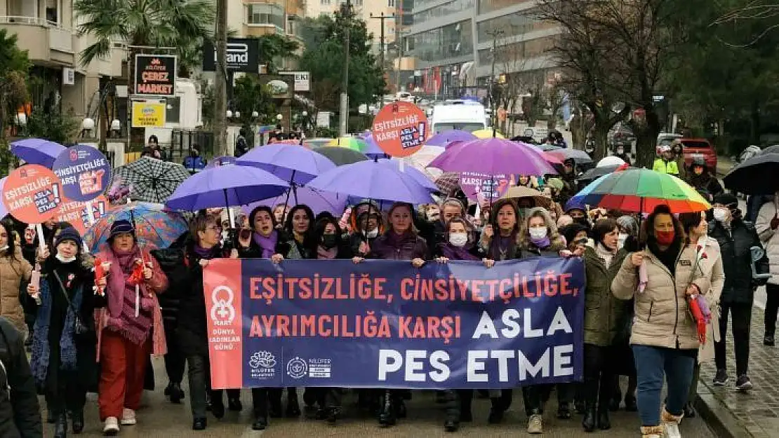Kadınlar 'Asla pes etme' dedi