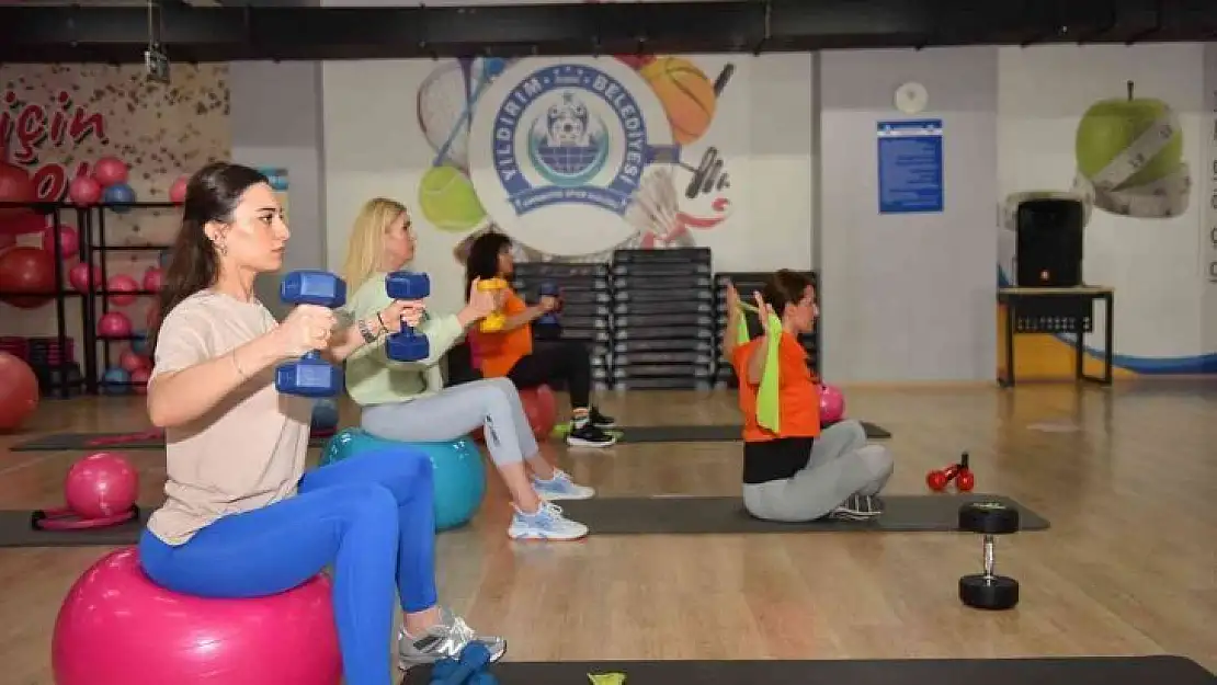 Kadınlara özel spor salonu