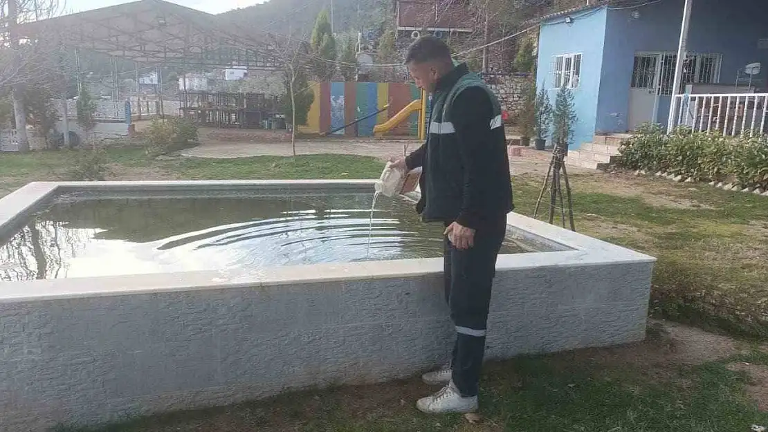 Karacasu'da sivrisinekle mücadele başladı