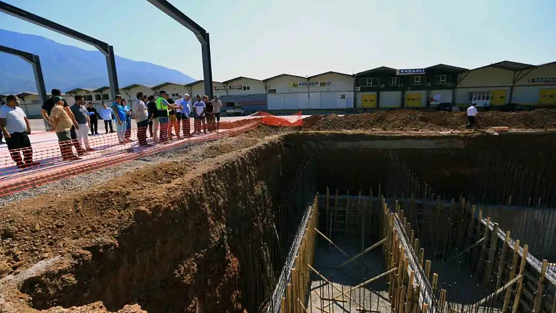 Karaçulha Toptancı Hali'ne 40 milyon TL'lik yatırım