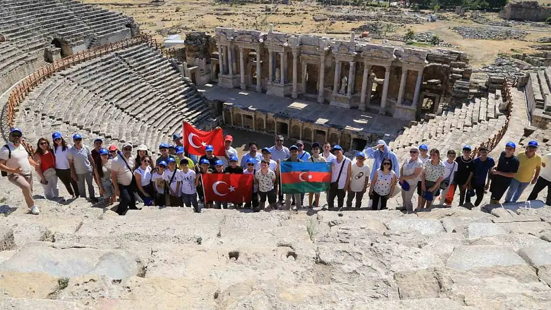 Kardeş ülke Azerbaycan heyeti Denizli'de incelemelerde bulundu