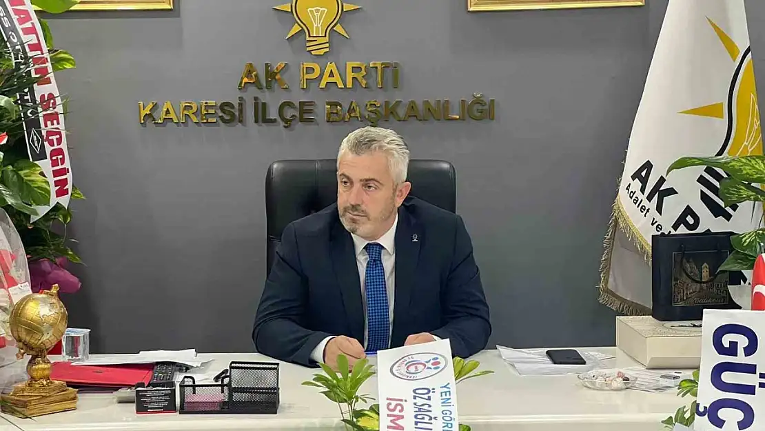 Karesi İlçe Başkanı Hakan Aka: 'Karesi'de milletimizin hizmetkarı olacağız'