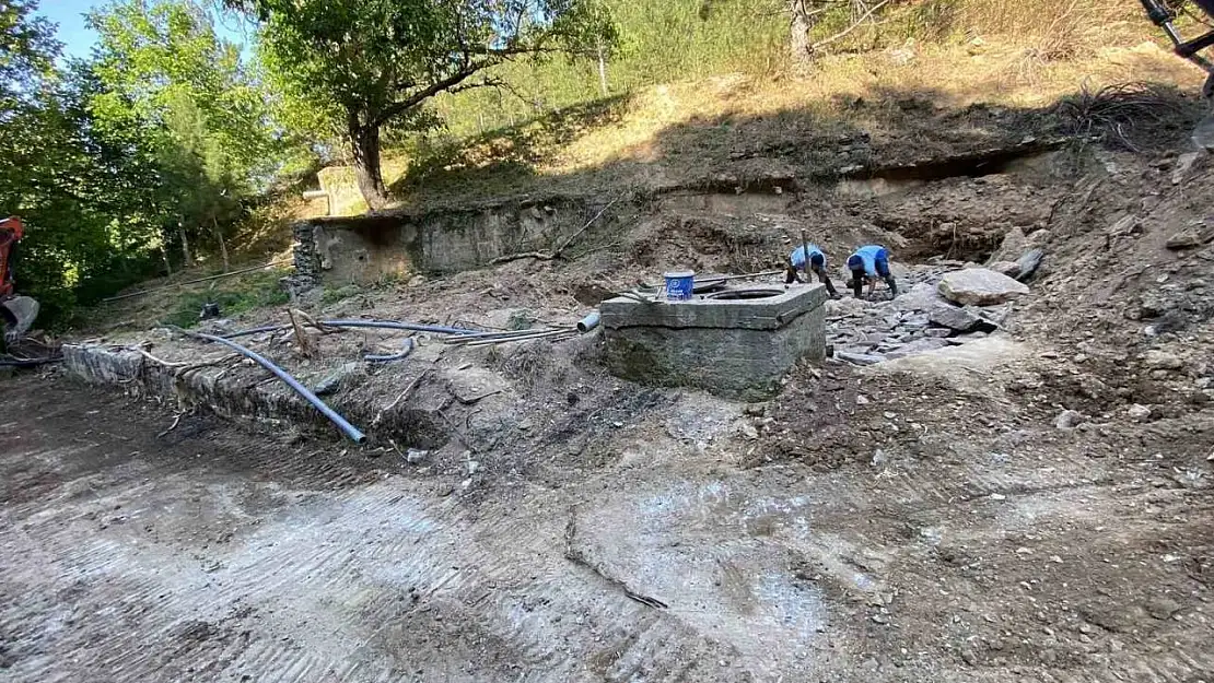 Kavaklıdere'de içme suyu depo seviyelerini yüzde 100'e yükseltildi