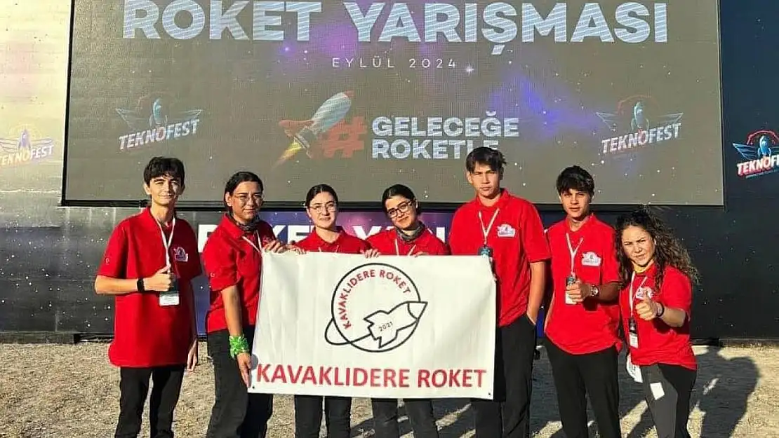 Kavaklıdere Roket Takımı 2024 Teknofest'te büyük başarı gösterdi