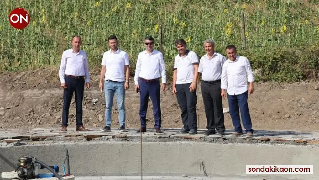 Kaymakam Çelikkaya Kocabaşlar Termal Tesis alanını ziyaret etti