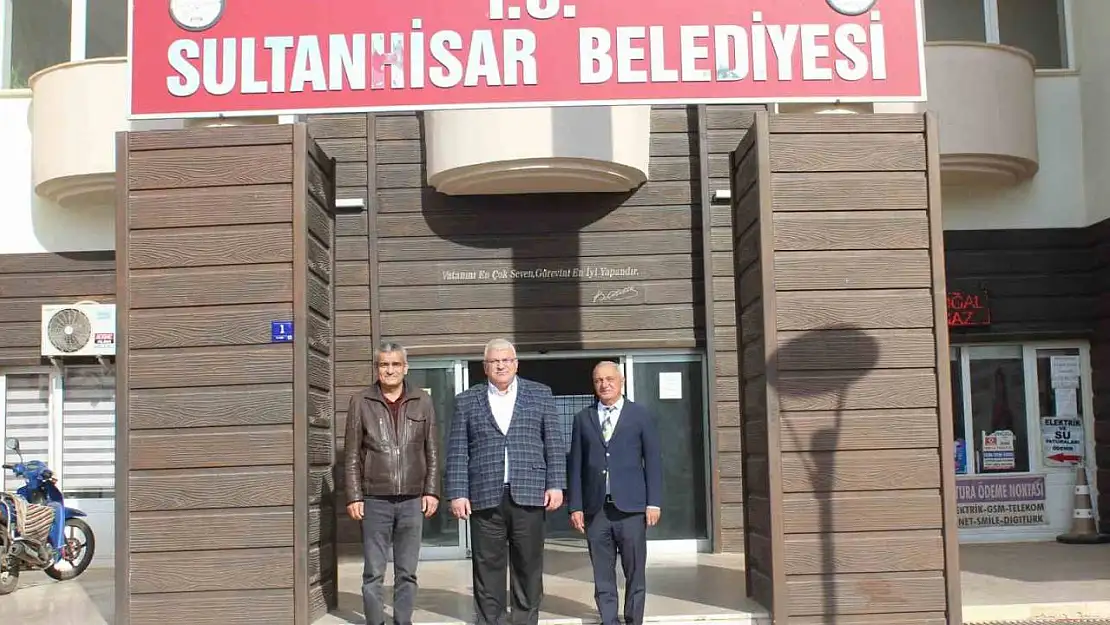 Kaymakam Güneş'ten Başkan Kaya'ya veda ziyareti