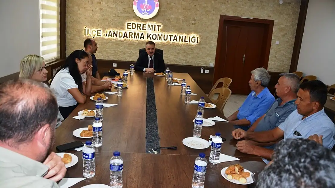 Kaymakam Odabaş, muhtar buluşmalarına devam ediyor