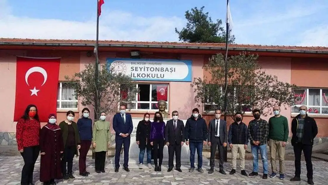 Kaymakam Özerdin Seyitonbaşı İlkokulu ziyareti