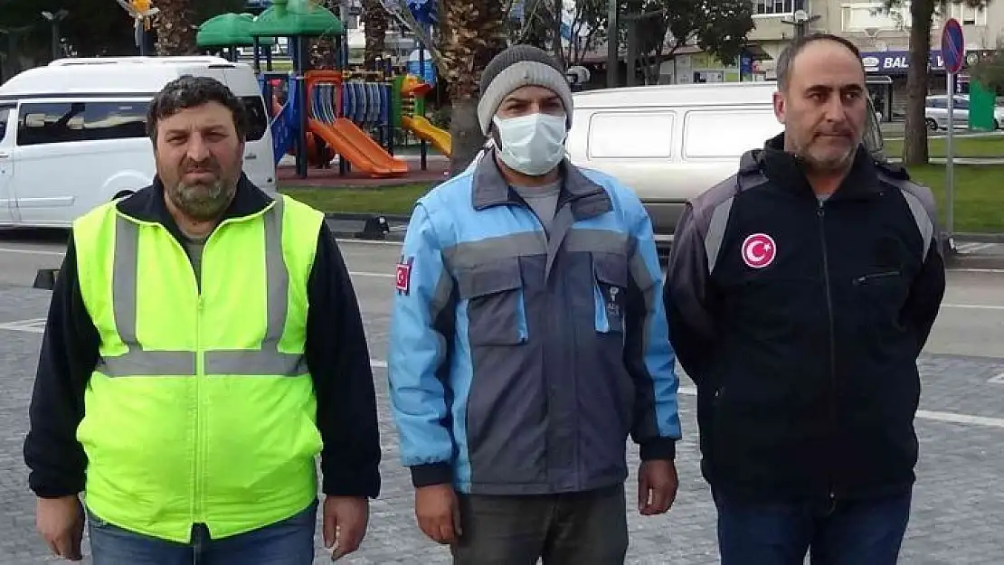 Kazdağları'nda korku dolu anlar yaşayan belediye personeli o anları anlattı