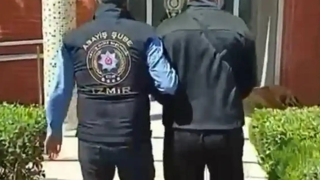 Kesinleşmiş 19 yıl hapisle aranan hırsız İzmir'de yakalandı
