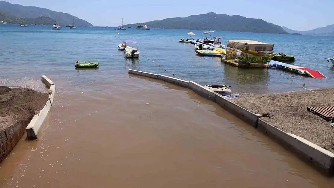 Ketenci Deresi'ne beton bariyer önlemi