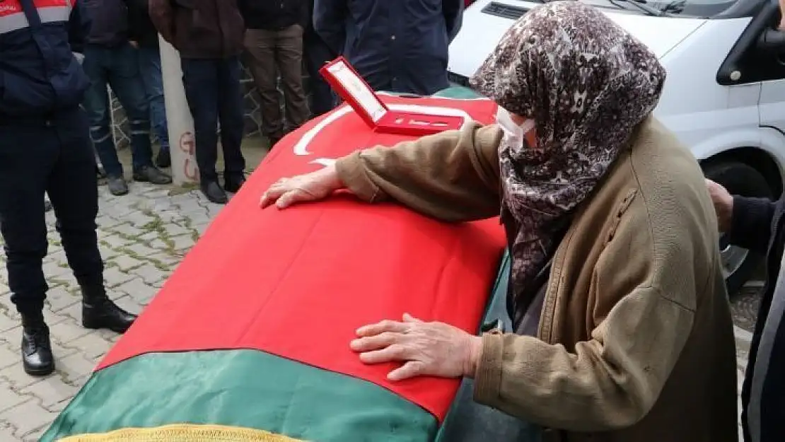 Kıbrıs gazisine son görev