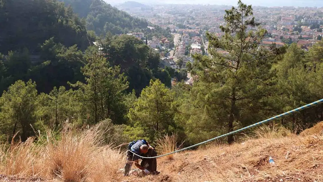 Komando değil, temizlik görevlisi