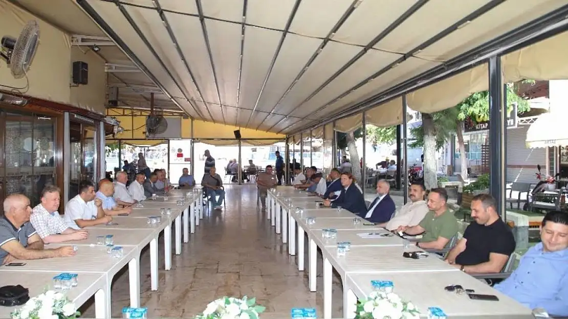 Köşk protokolü bayramlaştı