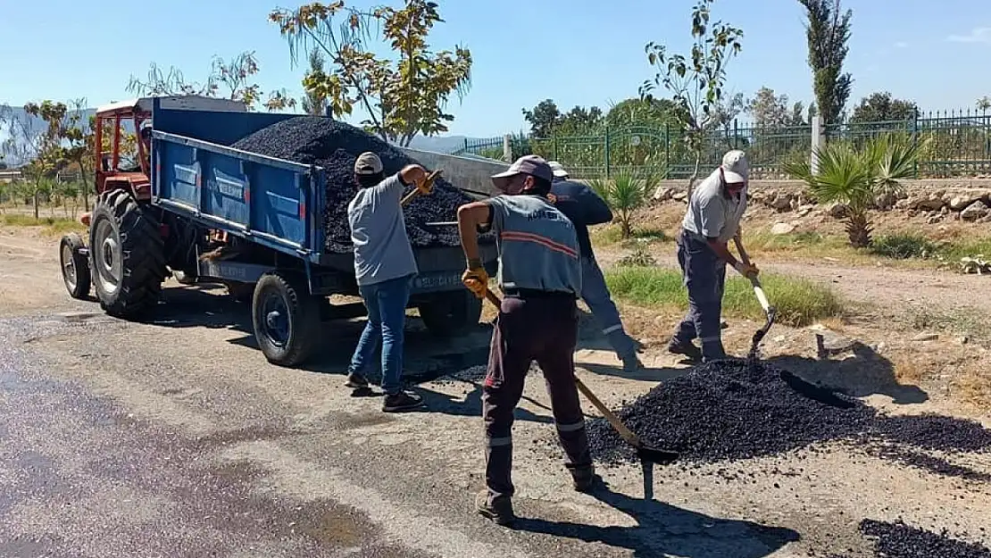 Köşk'te asfalt çalışmaları devam ediyor