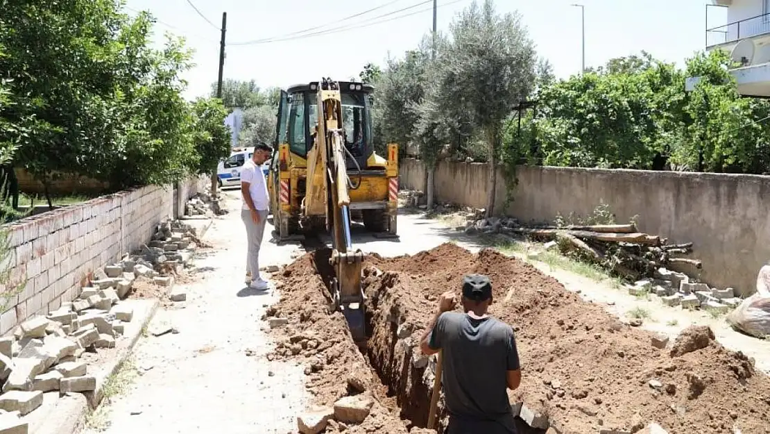 Köşk'te iki mahalle daha doğalgaza kavuştu