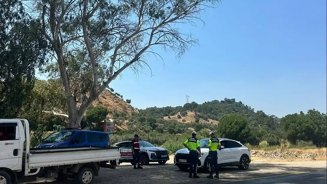 Köşk'te jandarmadan şok trafik uygulaması