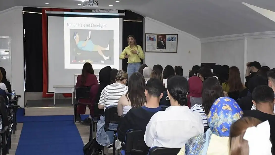 Köyceğiz'de 'Fiziksel Aktivite ve Sağlıklı Yaşam'' semineri verildi