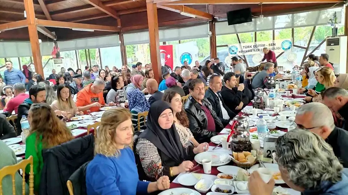 Köyceğiz'de öğretmenler kahvaltıda buluştu