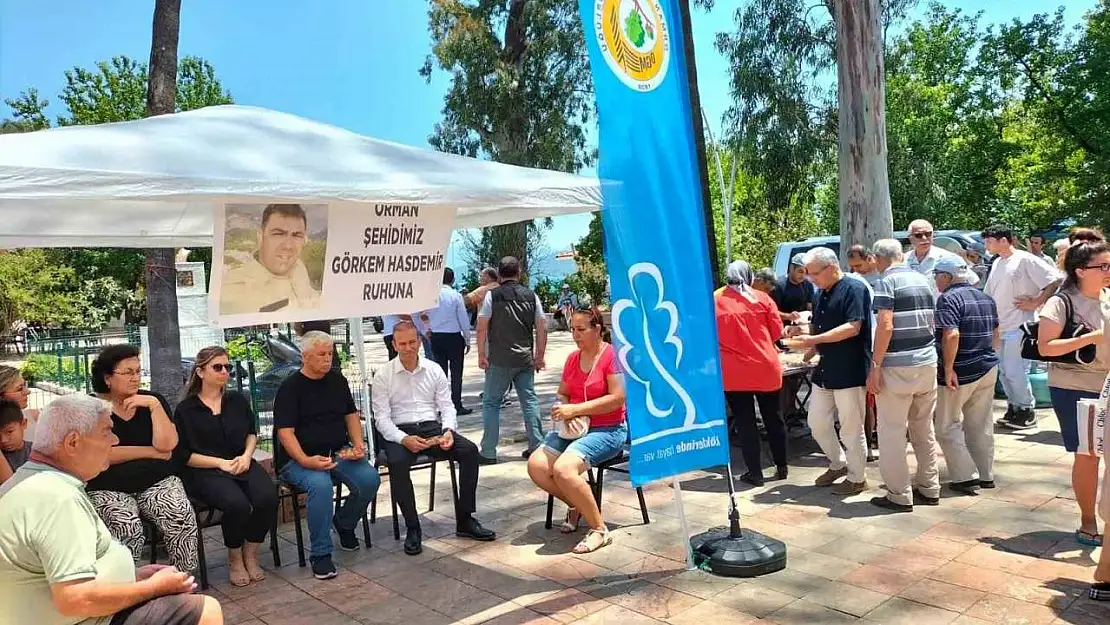 Köyceğiz'de orman şehitleri Görkem ve Şahin unutulmadı