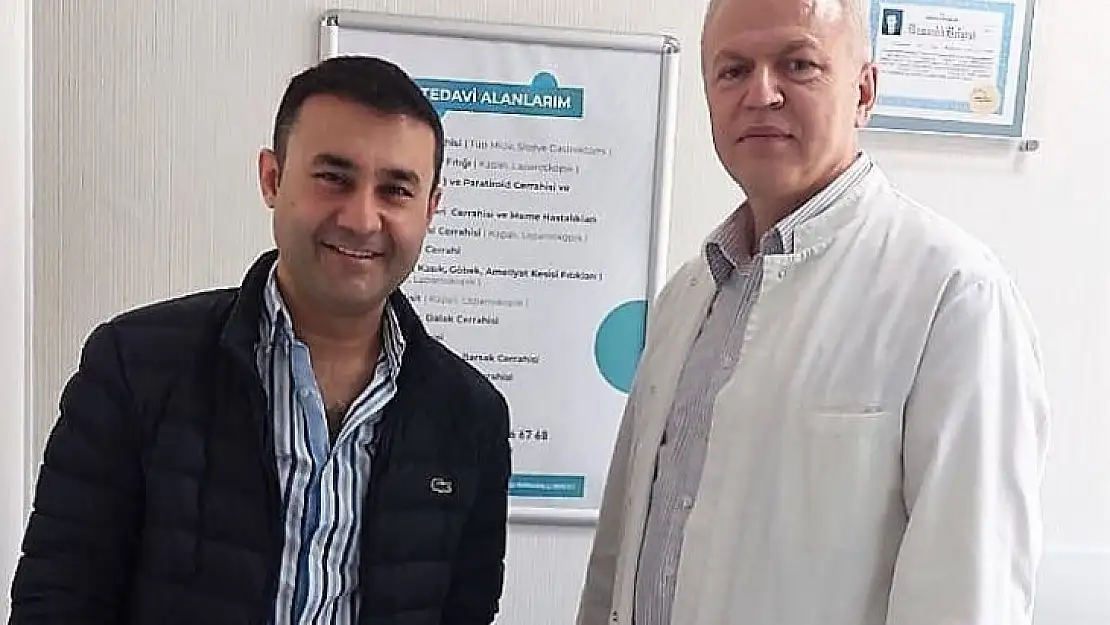 Küçük İbo, Cerrahi'de sağlık taramasından geçti