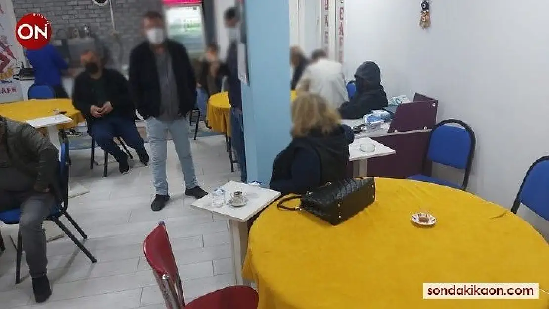Kumar baskınında 24 kişiye toplamda 50 bin 992 lira ceza kesildi