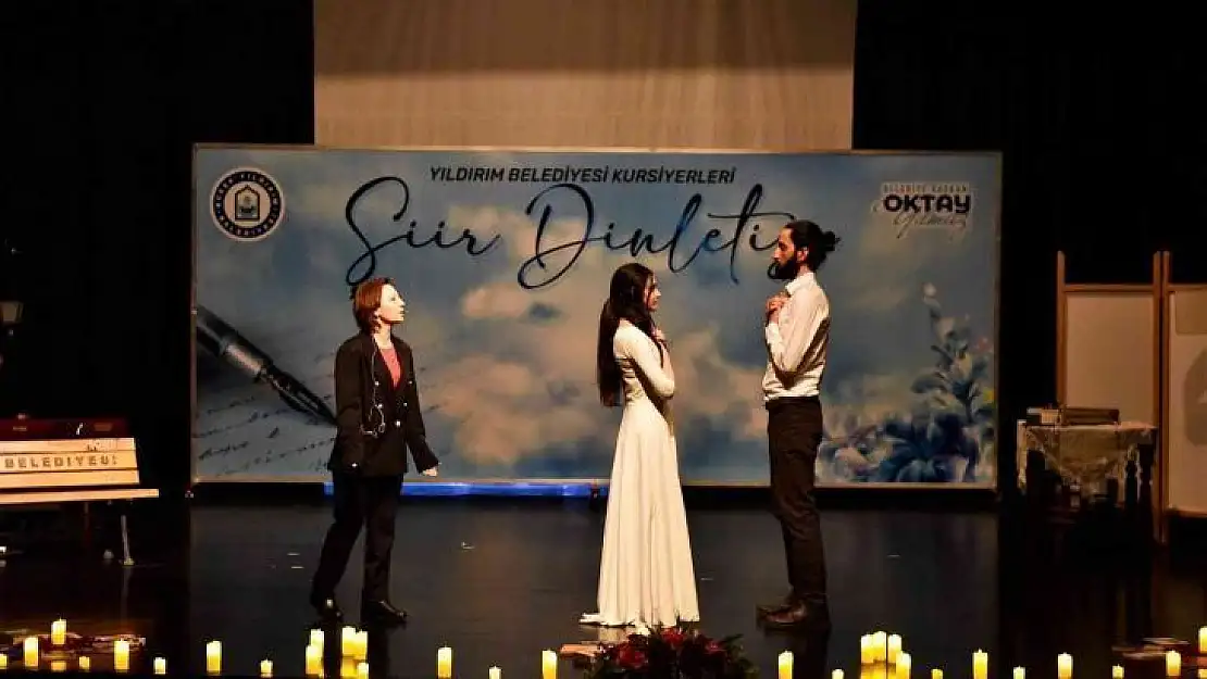 Kursiyerlerden şiir dinletisi