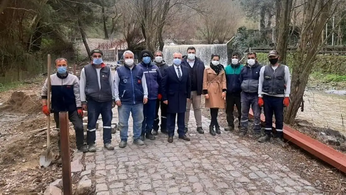 Kurşunlu'ya yeni yürüyüş yolu yapılıyor