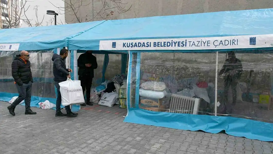 Kuşadası depremzedeler için tek yürek oldu