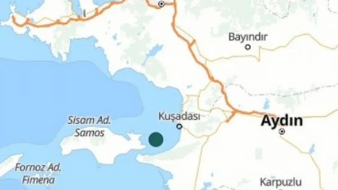 Kuşadası'nda 4.2 büyüklüğünde deprem