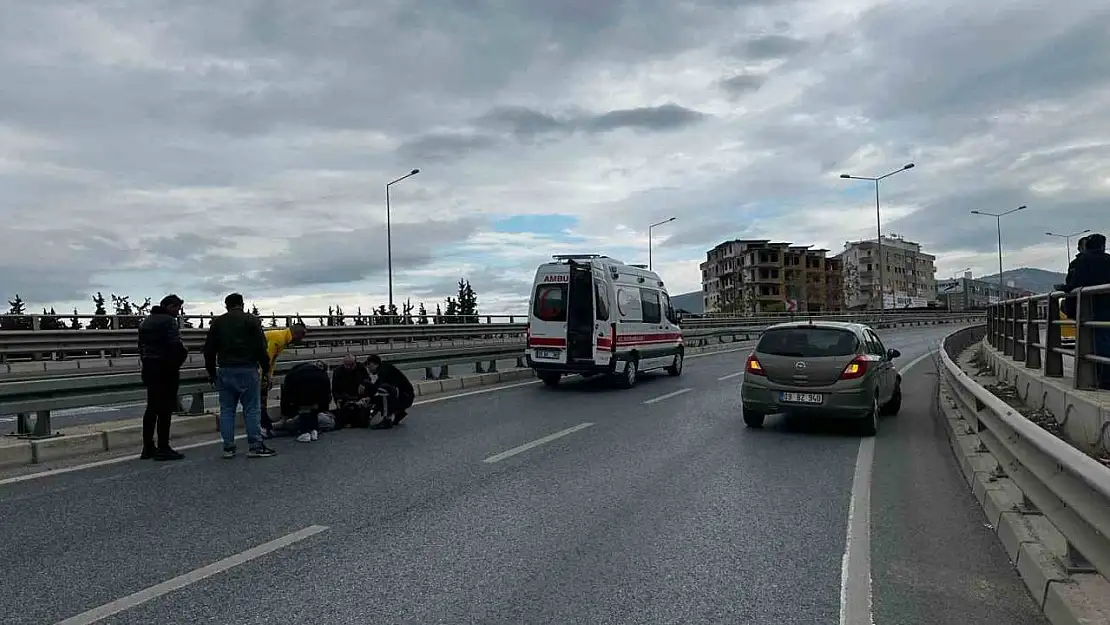 Kuşadası'nda motosiklet kazası: 1 yaralı