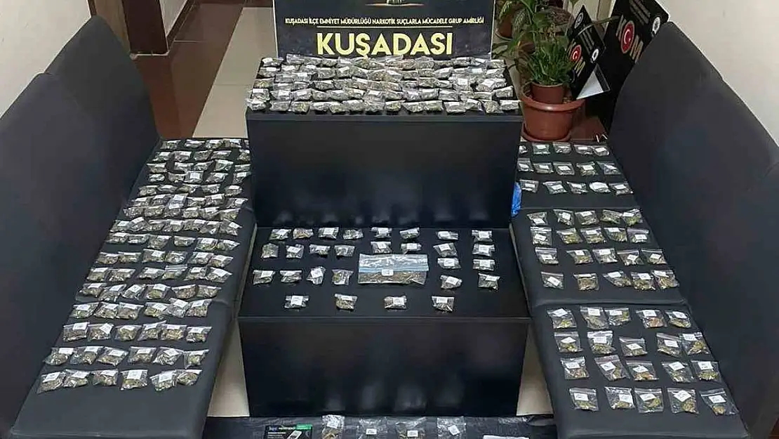 Kuşadası'nda uyuşturucu operasyonu: 1 gözaltı