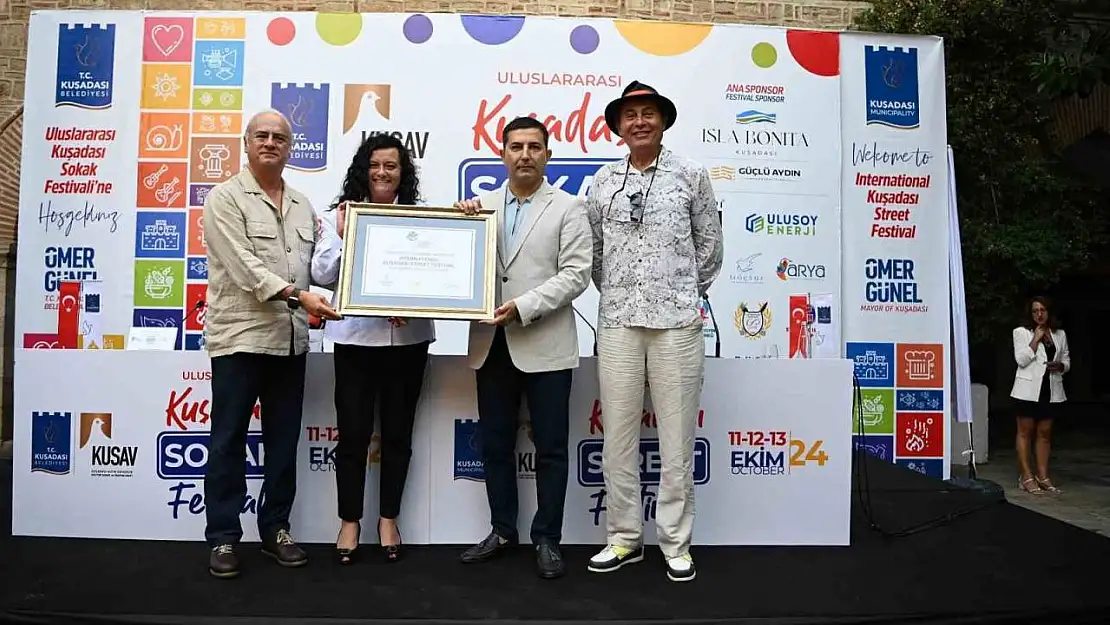 Kuşadası Sokak Festivali'nin başarısı uluslararası arenada onaylandı