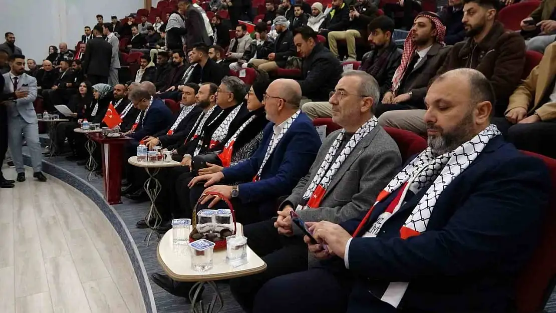 Kütahya'da 'Filistin Kongresi' düzenlendi