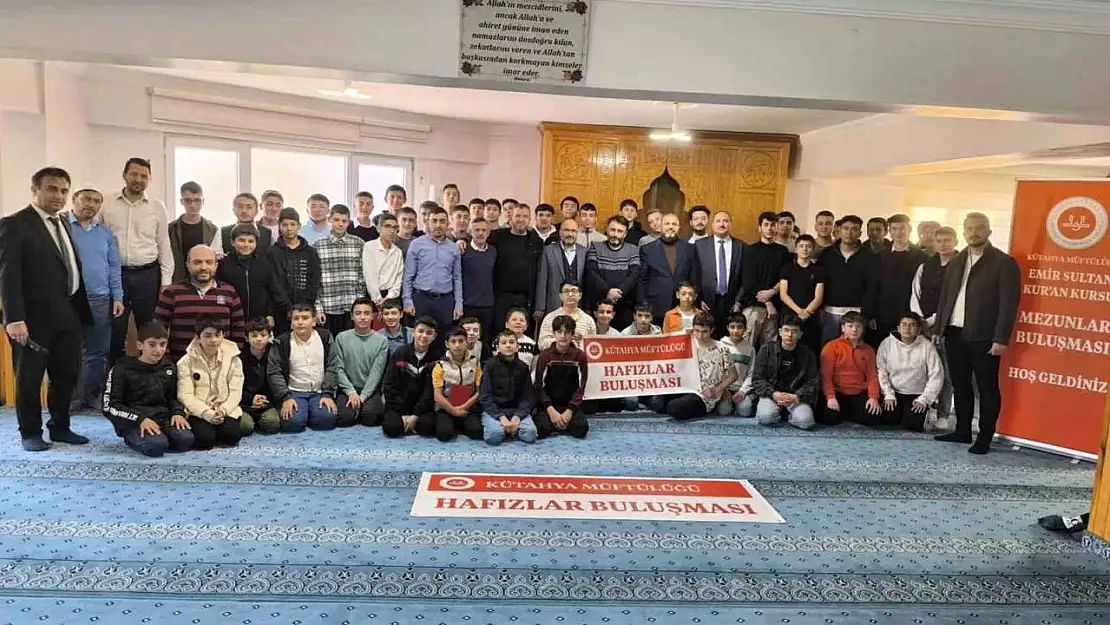 Kütahya'da 'Mezun Hafızlar Buluşması'