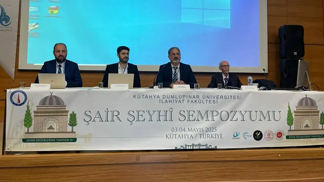 Kütahya'da 'Şair Şeyhi Sempozyumu'
