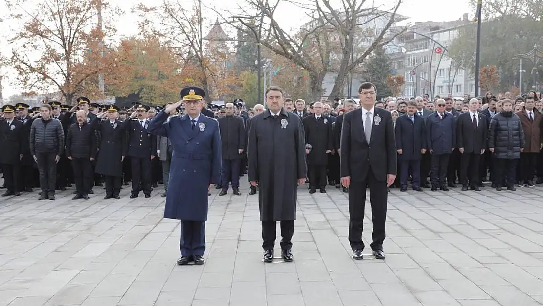 Kütahya'da 10 Kasım Atatürk'ü Anma Günü