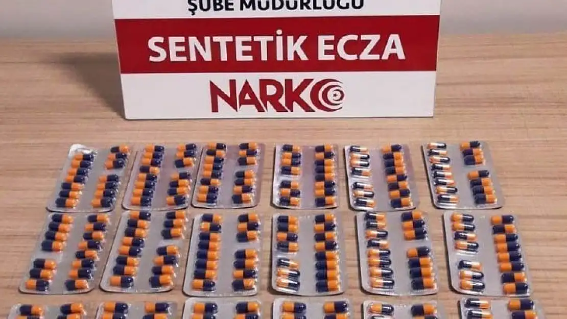 Kütahya'da 269 adet uyuşturucu hap ele geçirildi