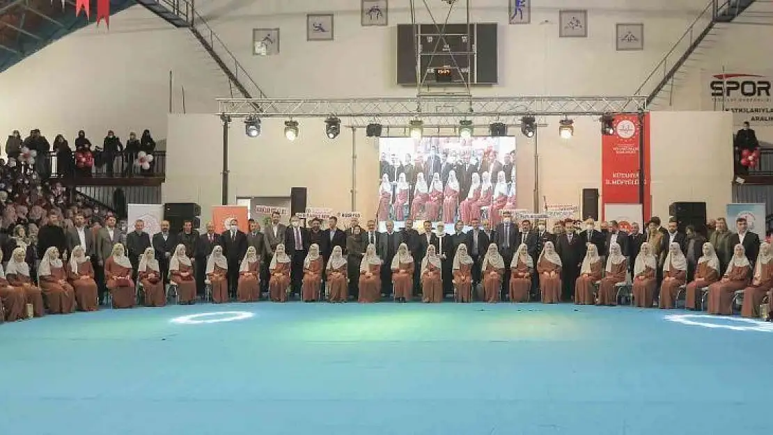 Kütahya'da 36 öğrenci için hafızlık icazet töreni