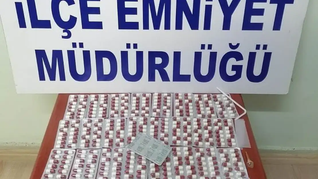 Kütahya'da 532 adet uyuşturucu hap ele geçirildi