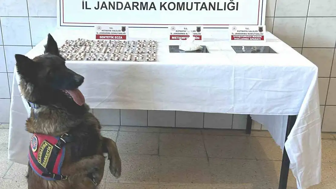 Kütahya'da jandarmadan uyuşturucu operasyonu: 3 tutuklama