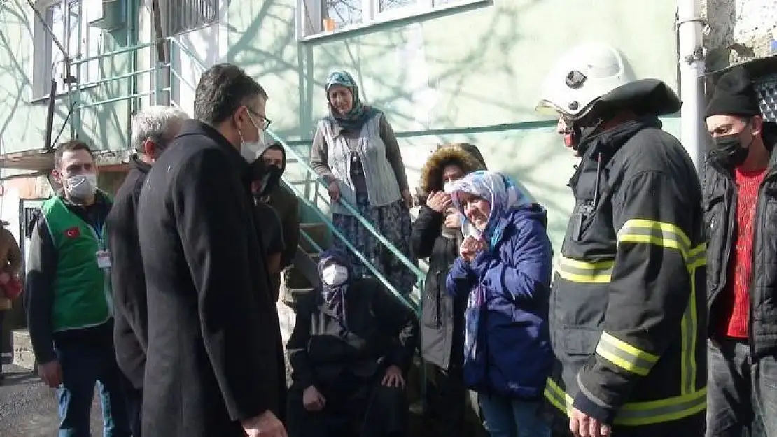 Kütahya'da korkutan yangın