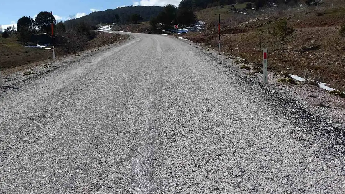Kütahya'da köy yolları yenilendi, güvenli ve konforlu ulaşım sağlandı