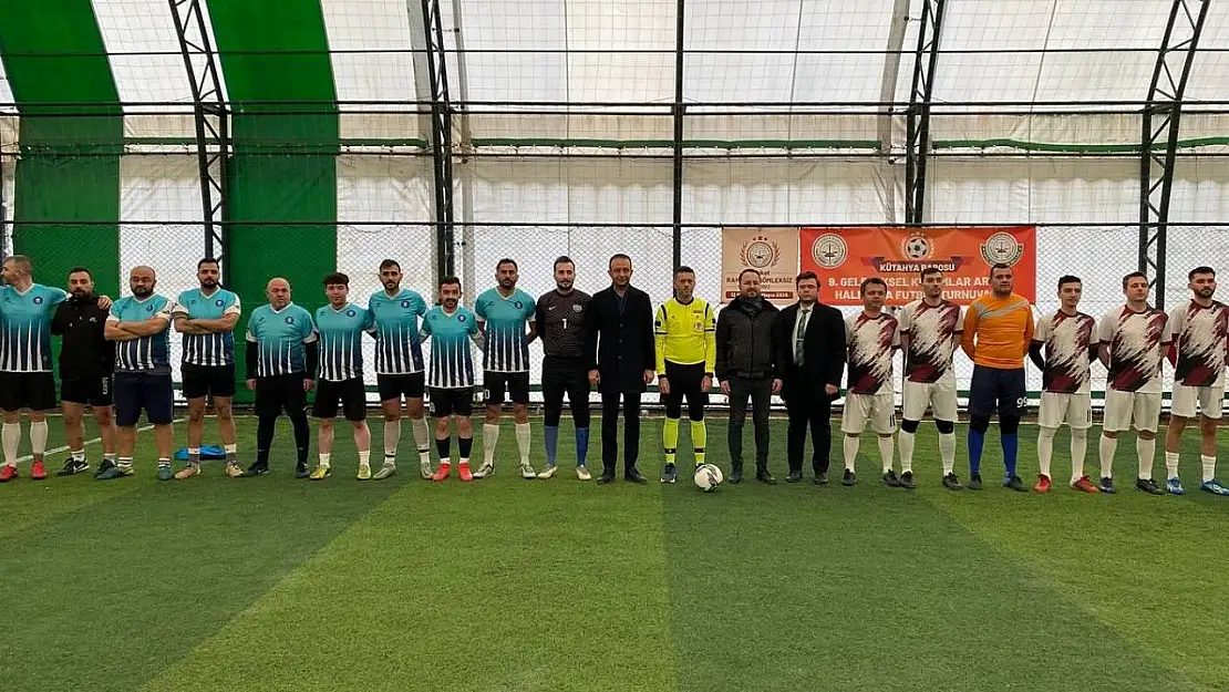 Kütahya'da Kurumlar Arası Futbol Turnuvası