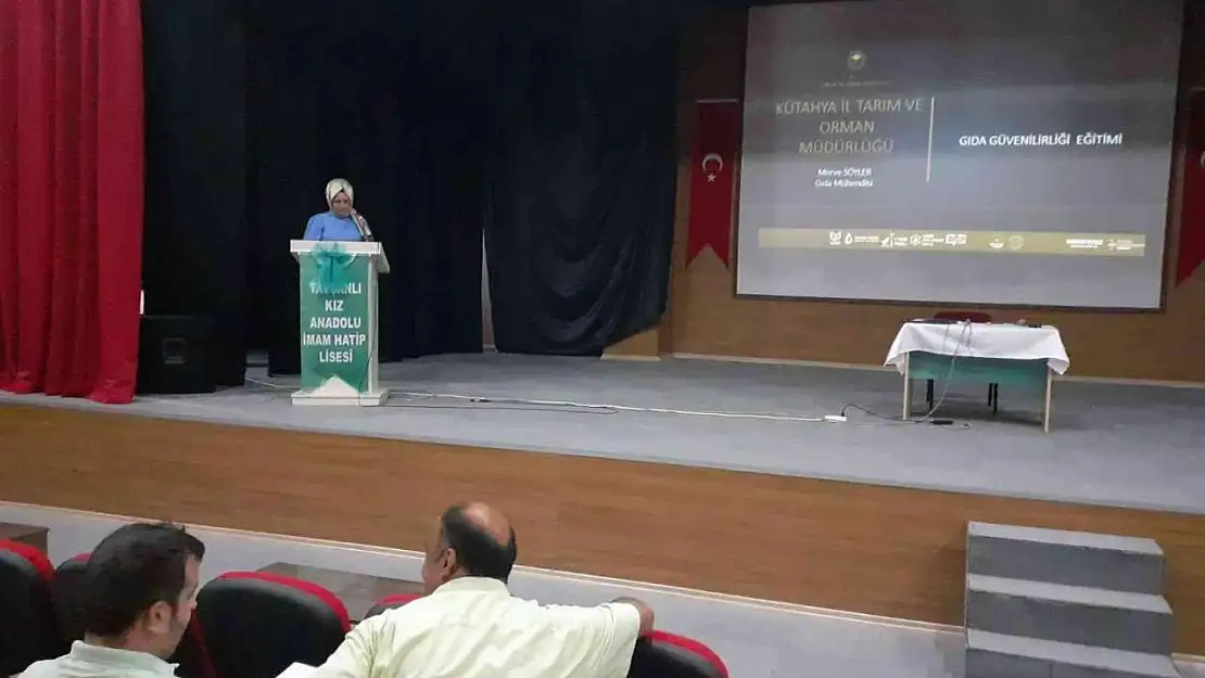 Kütahya'da Okul Müdürlerine 'Gıda Güvenilirliği' eğitimi