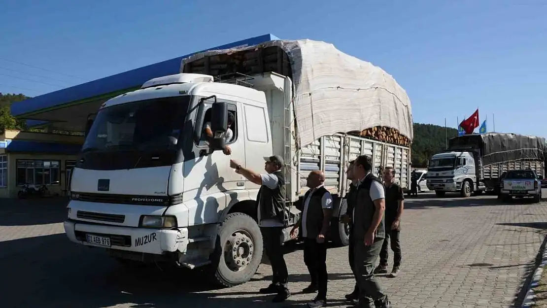 Kütahya'da orman emvali taşıyan araçlar kontrol edildi