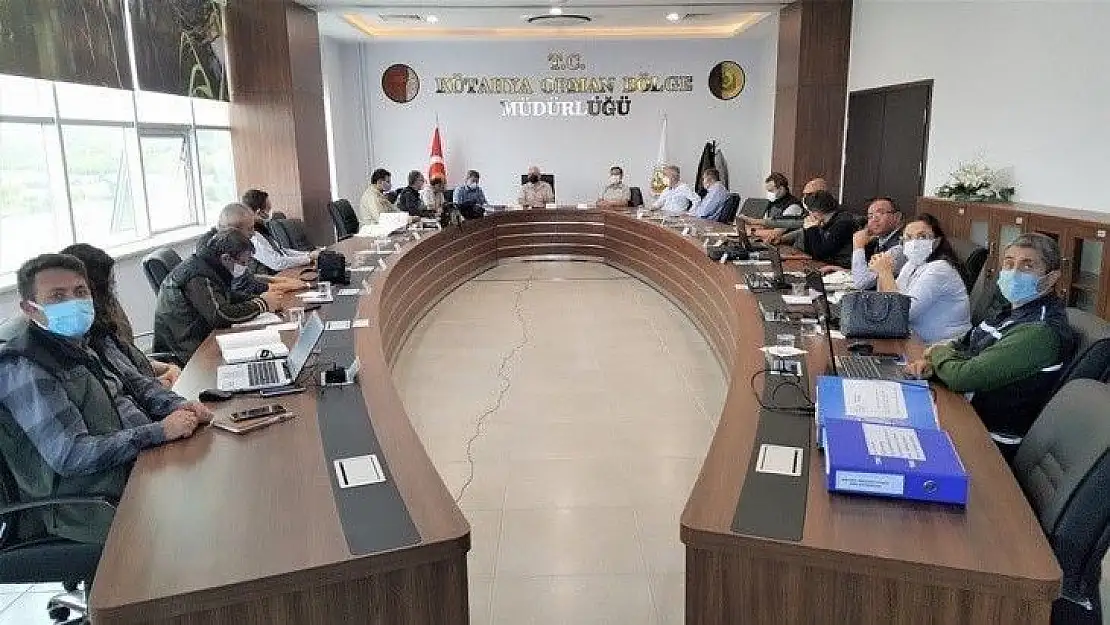 Kütahya'da orman kadastro çalışmaları masaya yatırıldı