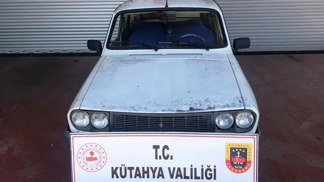 Kütahya'da oto hırsızı yakayı ele verdi