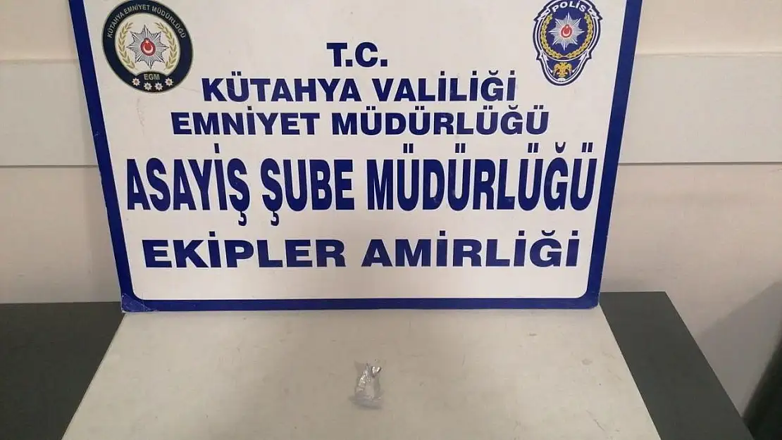 Kütahya'da polisin mala karşı önleyici hırsızlık uygulaması