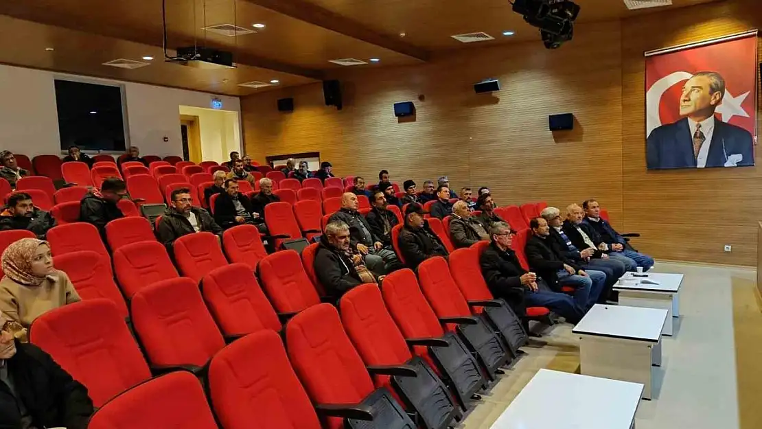 Kütahya'da Tarımsal Amaçlı Kooperatif yöneticilerine seminer